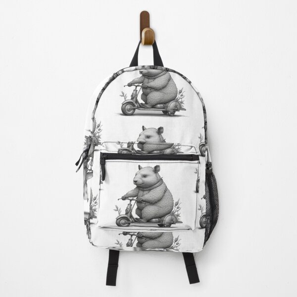 Item preview, Wombat on scooter designed and sold by NoRandom.