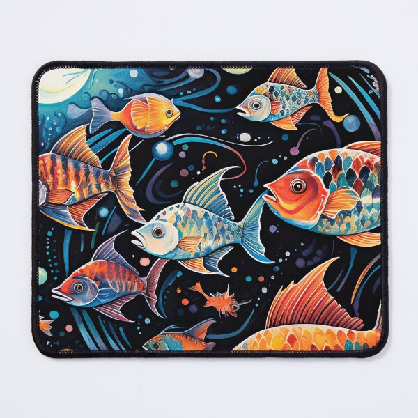 Item preview, Magic fish swim in the sky designed and sold by abmkf.