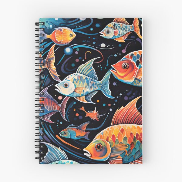 Item preview, Magic fish swim in the sky designed and sold by abmkf.