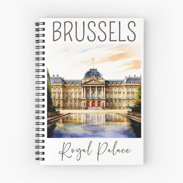 Artikelvorschau, Ein Aquarellentwurf des Grote Marktes in Brüssel - Belgien entworfen und verkauft von Sketch-Shack.