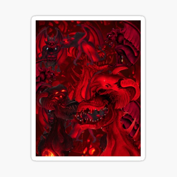 Item preview, Copy of Fiery demon designed and sold by Glenbobagins.
