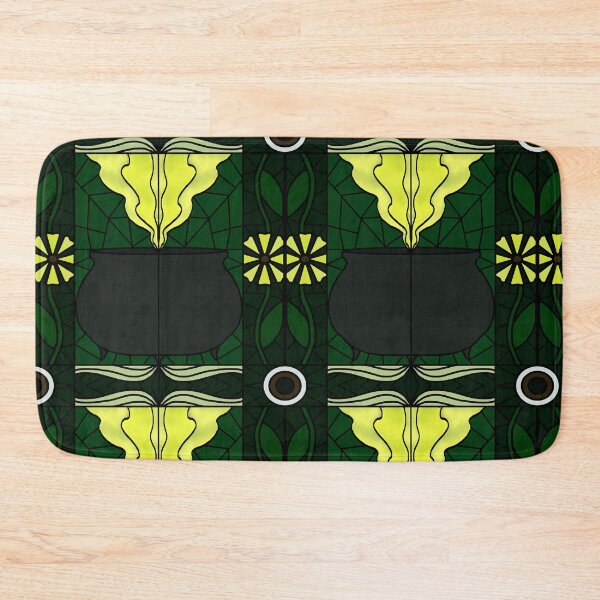 Item preview, Stained Glass Witches Cauldron (green) designed and sold by PaganArtisan.