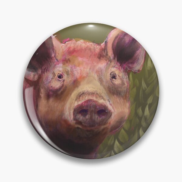 Item preview, pig designed and sold by alexbairdart.