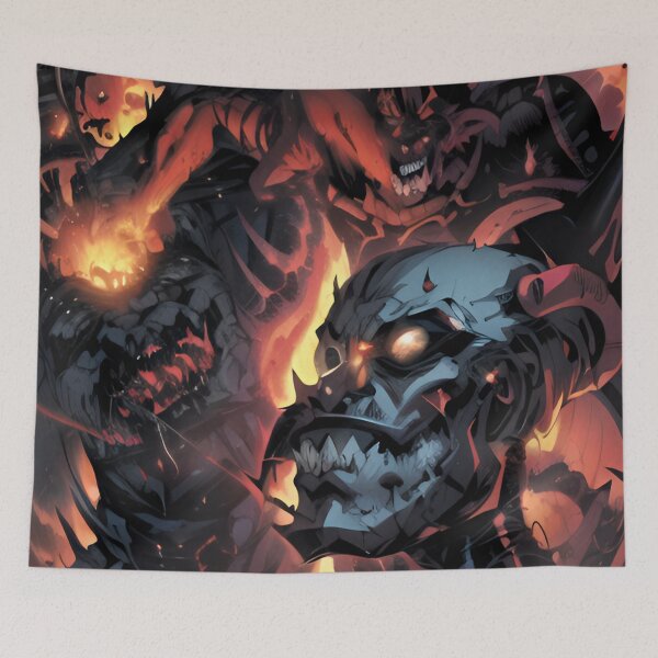 Item preview, Copy of Copy of Fiery demon designed and sold by Glenbobagins.