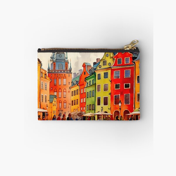 Item preview, A Watercolor Design of Stockholm - Sweden designed and sold by Sketch-Shack.