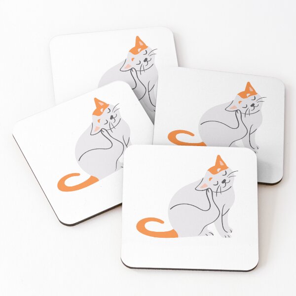 Item preview, Relaxed Cat designed and sold by Claire’s Colorful Creations .