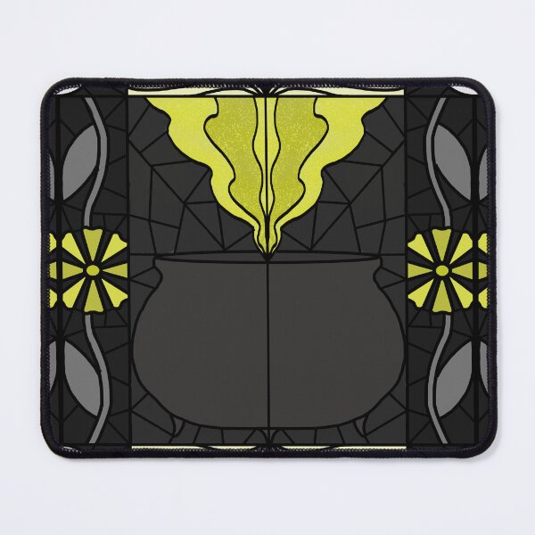Item preview, Stained Glass Witches Cauldron (grey) designed and sold by PaganArtisan.