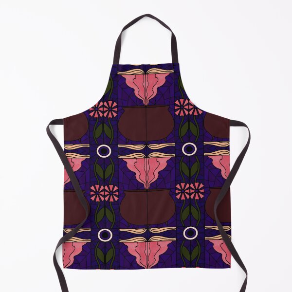 Item preview, Stained Glass Witches Cauldron (pink) designed and sold by PaganArtisan.