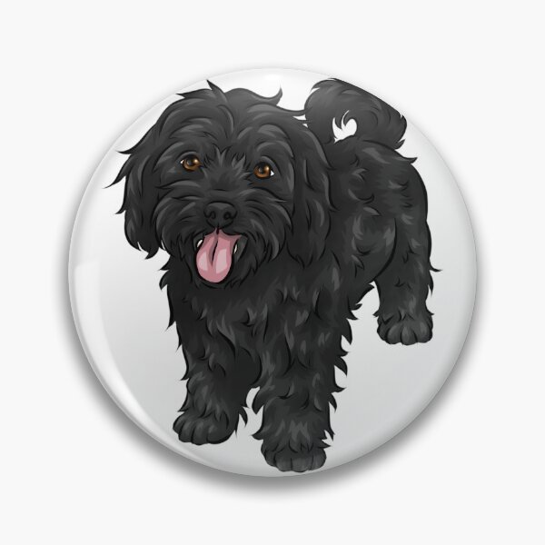 Item preview, Cute Cavapoo  Black  Cute Dog Art 	 	 designed and sold by heopsqmmmr93.