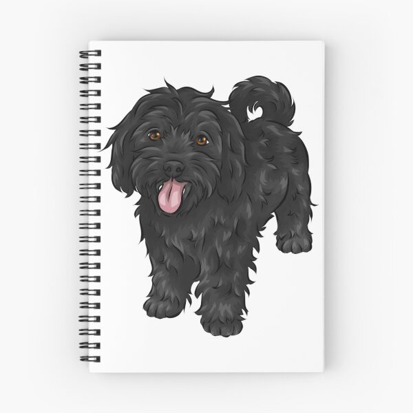Item preview, Cute Cavapoo  Black  Cute Dog Art 	 	 designed and sold by heopsqmmmr93.