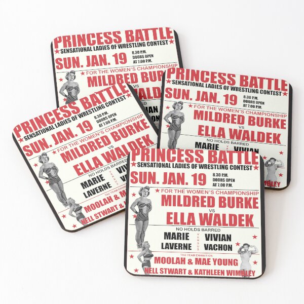 Item preview, Princess Battle. professional wrestling poster designed and sold by Mr-Burgher.