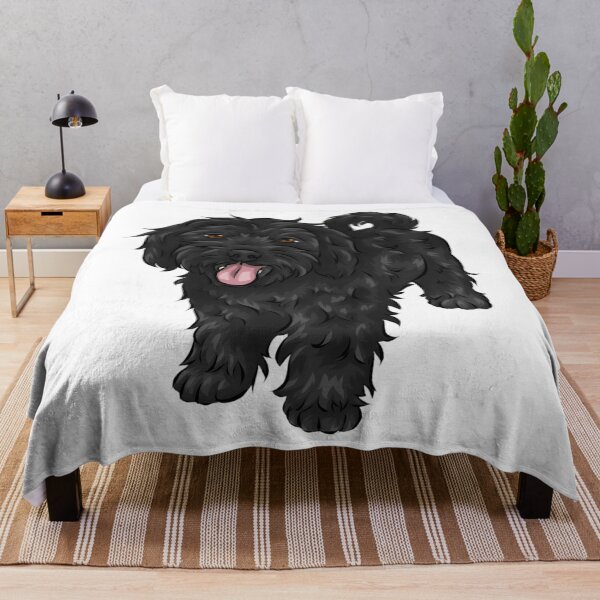 Item preview, Cute Cavapoo Black Cute Dog Art designed and sold by heopsqmmmr93.