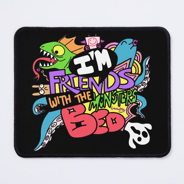 Item preview, Friends with the monsters under my bed designed and sold by DigitEclectic.
