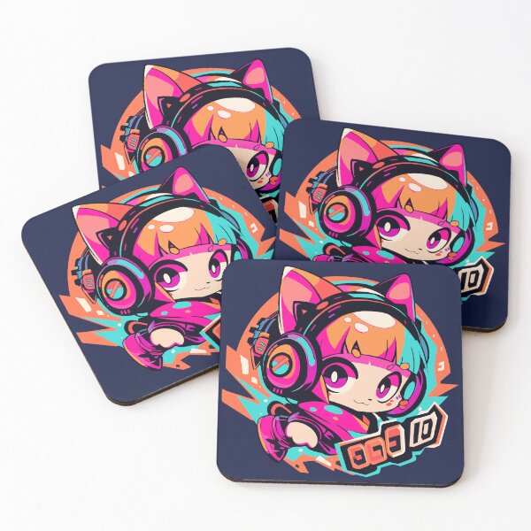 Artikelvorschau, Pixel Crew 5 entworfen und verkauft von Chibi Cat Art Corner.
