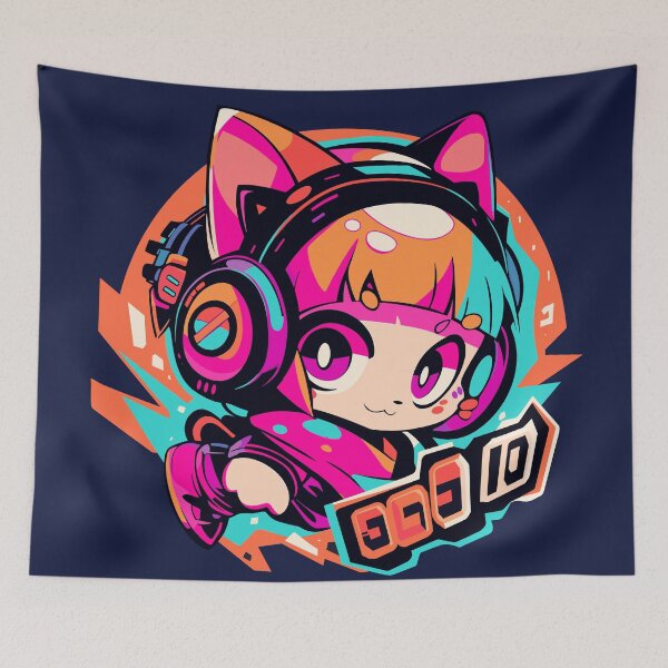 Item preview, Pixel Crew 5 designed and sold by Chibi Cat Art Corner.