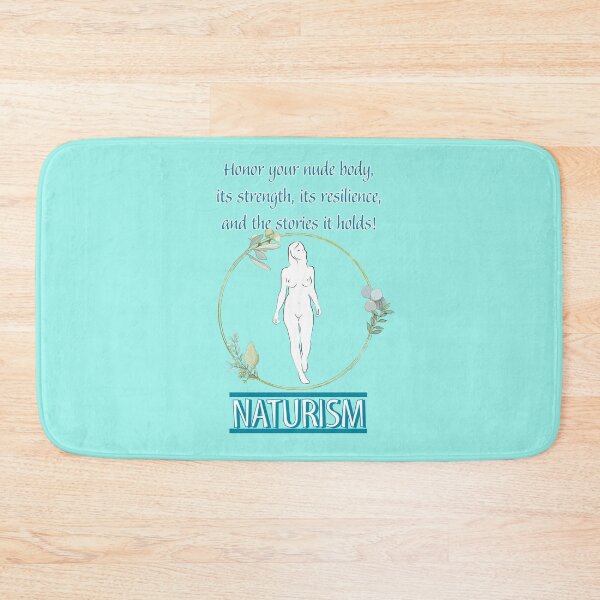 Item preview, Naturism. Honor your nude body! F Silhouettes F designed and sold by NUDIMS.