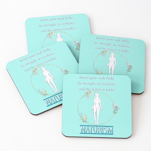 Item preview, Naturism. Honor your nude body! F Silhouettes B designed and sold by NUDIMS.