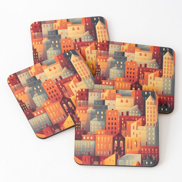 Item preview, City Skyscapper Pattern designed and sold by christiangates.
