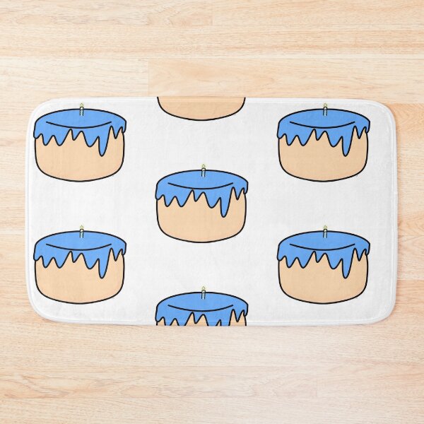 Item preview, Blue Icing Cake designed and sold by Nugget's Illustrations.