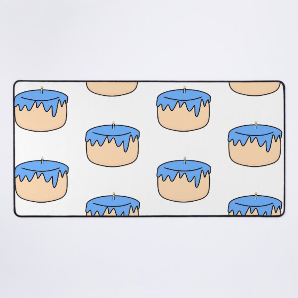 Item preview, Blue Icing Cake designed and sold by Nugget's Illustrations.