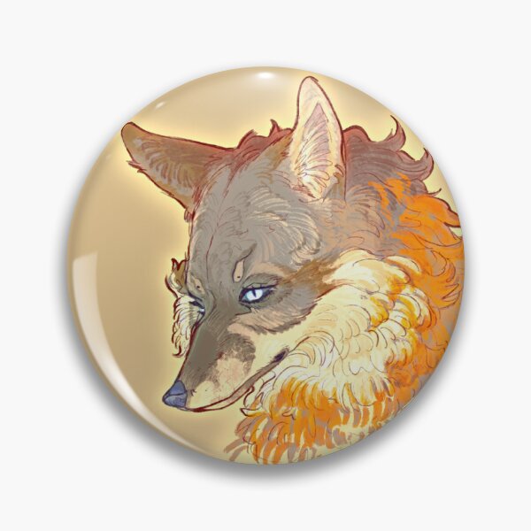 Item preview, Gray Fox Illustration designed and sold by Celestejy.