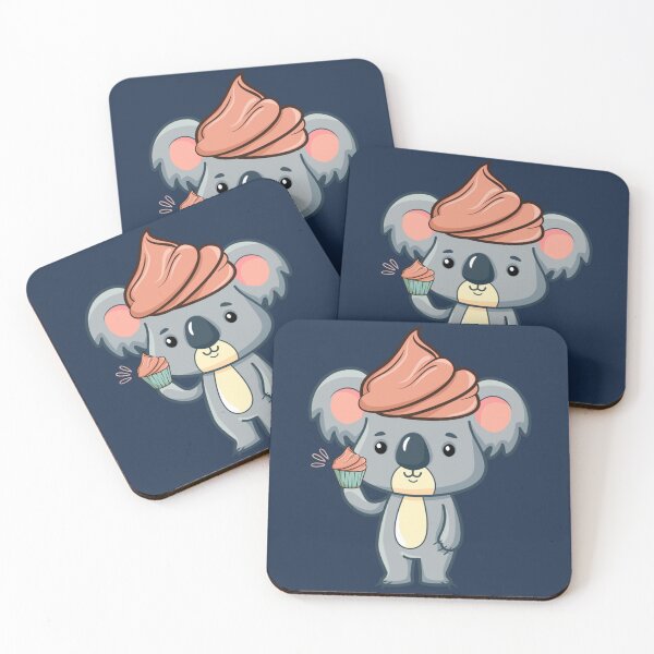 Item preview, Koala Cupcake Funny koala cartoon   designed and sold by stormszorasfx.