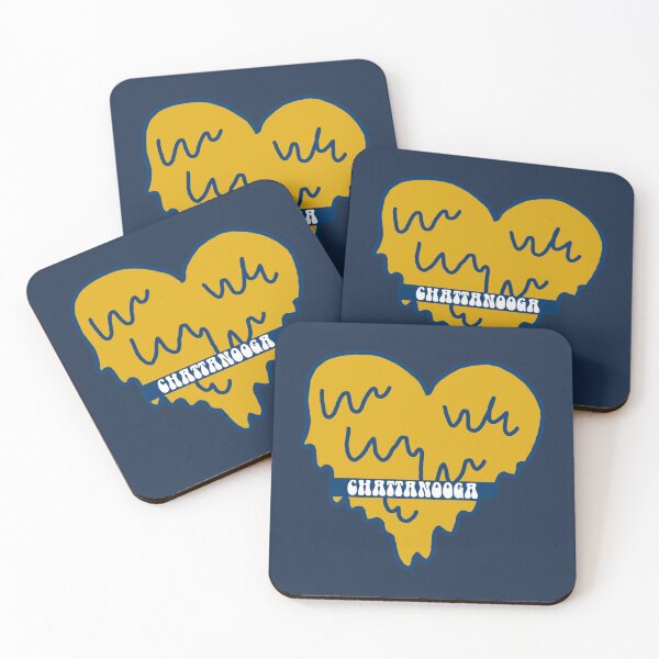 Item preview, University of Tennessee Chattanooga Heart   designed and sold by stormszorasfx.