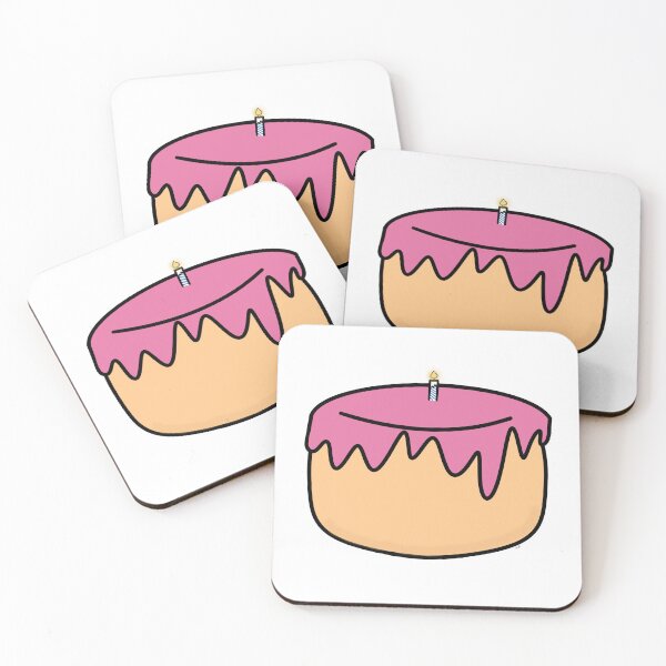 Item preview, Pink Icing Cake designed and sold by Nugget's Illustrations.