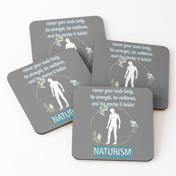Item preview, Naturism. Honor your nude body! M Silhouettes F designed and sold by NUDIMS.