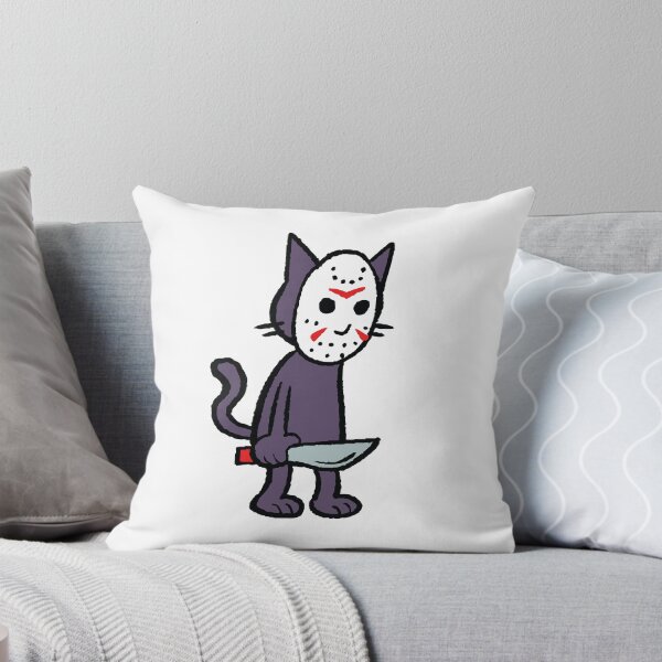 Item preview, Hockey Mask Kitty designed and sold by Justine Vadnais.