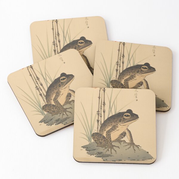 Item preview, Edo Period Japanese Art Style Frog designed and sold by RibbitFans101.