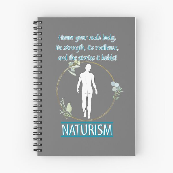 Item preview, Naturism. Honor your nude body! M Silhouettes B designed and sold by NUDIMS.