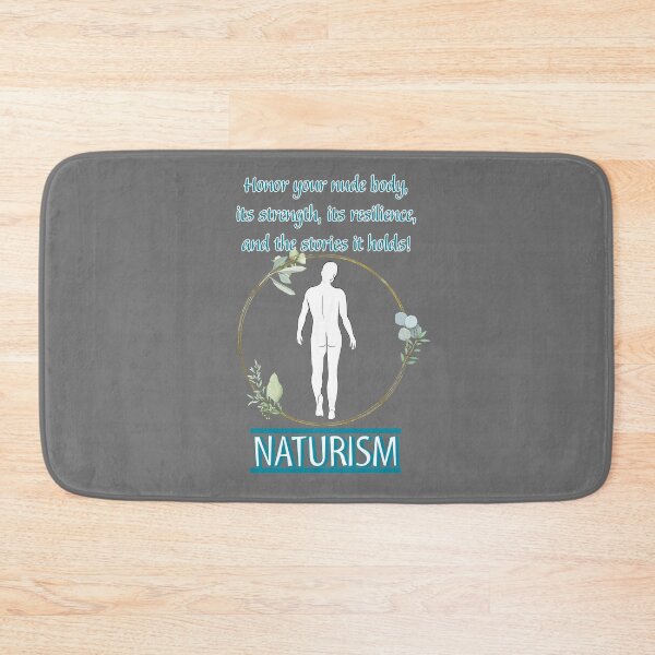 Item preview, Naturism. Honor your nude body! M Silhouettes B designed and sold by NUDIMS.