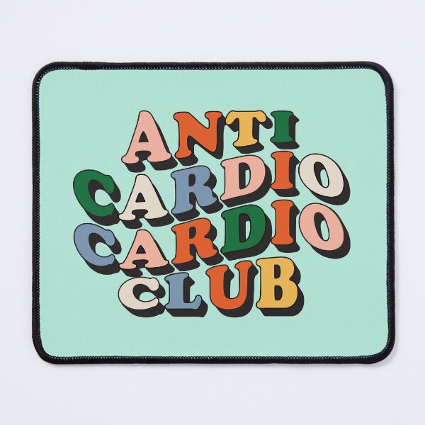 Item preview, Anti Cardio Cardio Club | Fitness, Cardio -  designed and sold by PurpleLoveStore.