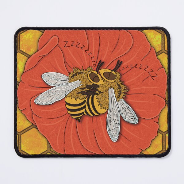 Item preview, Bees Sleeping In Flower designed and sold by EmeraldOwl57.