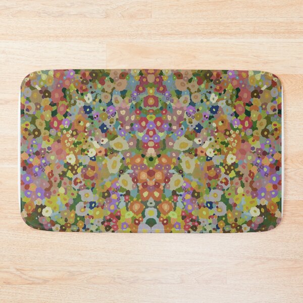 Item preview, Abstract florals (greens) designed and sold by CKCRedbubble.