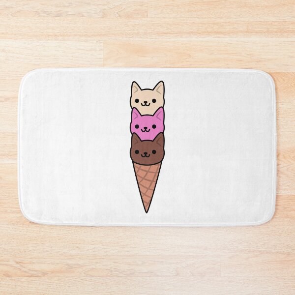 Item preview, Cat Ice Cream Cone designed and sold by SideQuestDoodles.