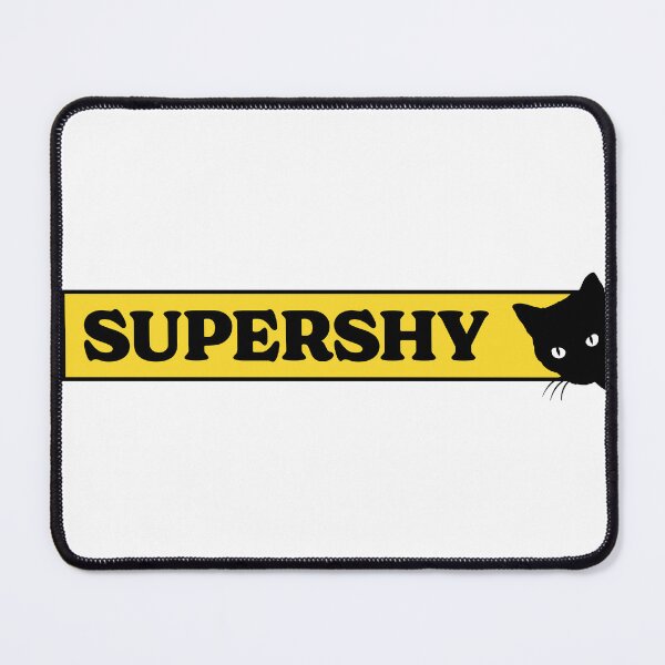 Item preview, Supershy Black Cat, Shy Feline designed and sold by kcaandwu.