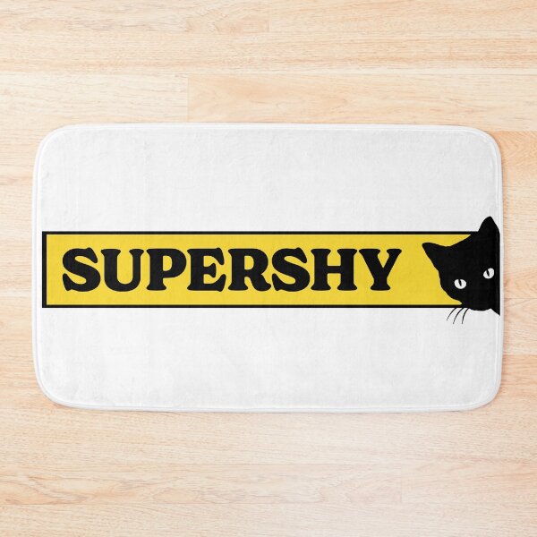 Item preview, Supershy Black Cat, Shy Feline designed and sold by kcaandwu.