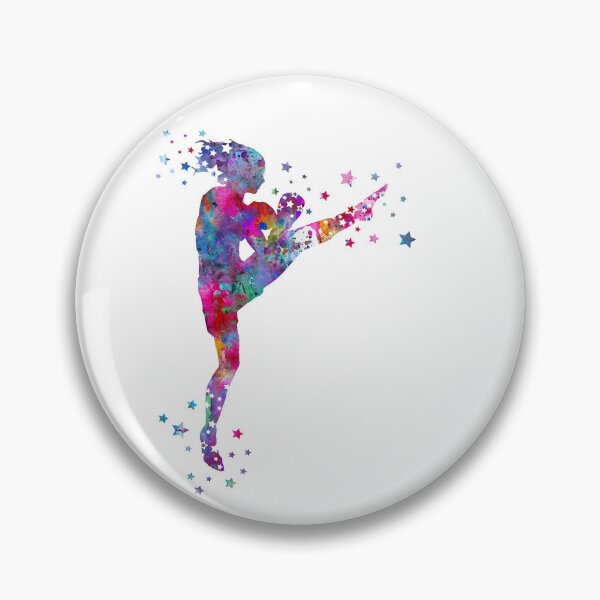 Item preview, Woman boxer, kickboxer designed and sold by Rosaliartbook.