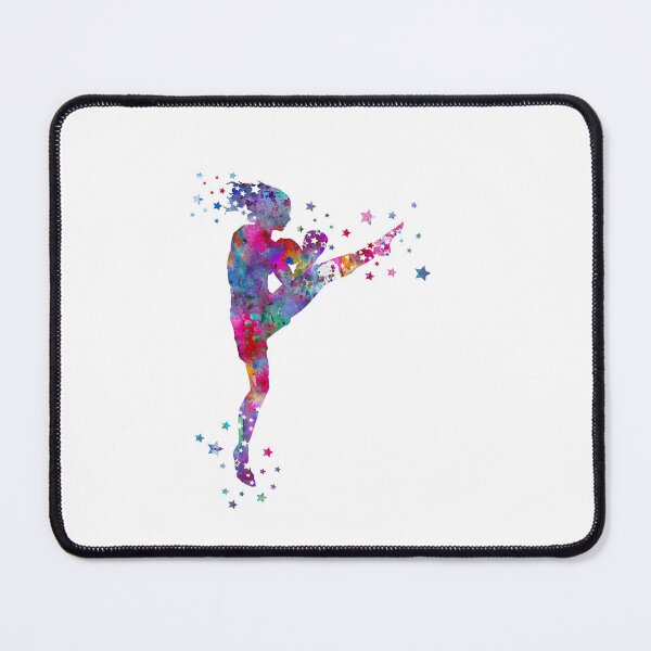 Item preview, Woman boxer, kickboxer designed and sold by Rosaliartbook.