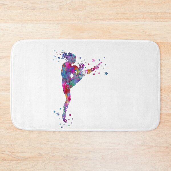 Item preview, Woman boxer, kickboxer designed and sold by Rosaliartbook.