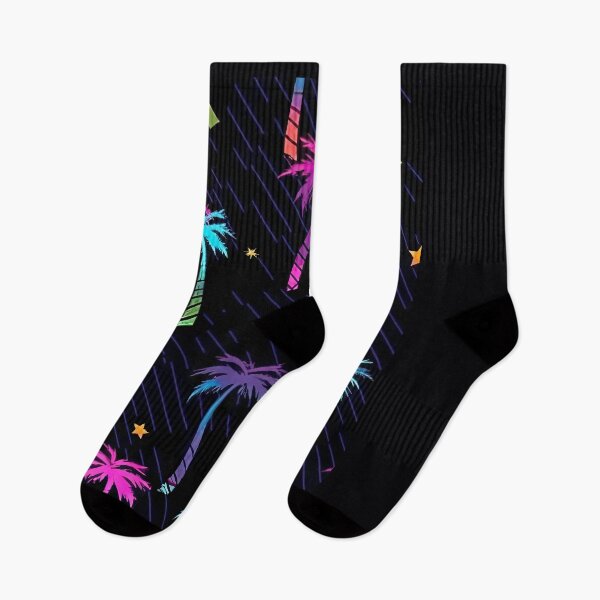 Item preview, 80s and 90s Retro Pixel Palm Tree Pattern Graphic 	 designed and sold by hhsbybvxb82.