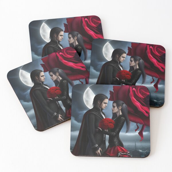 Item preview, Goth couple designed and sold by GothicRubette.