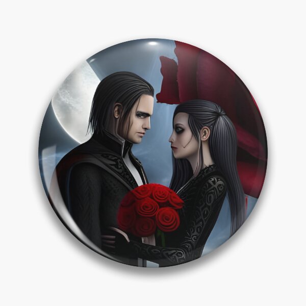 Item preview, Goth couple designed and sold by GothicRubette.