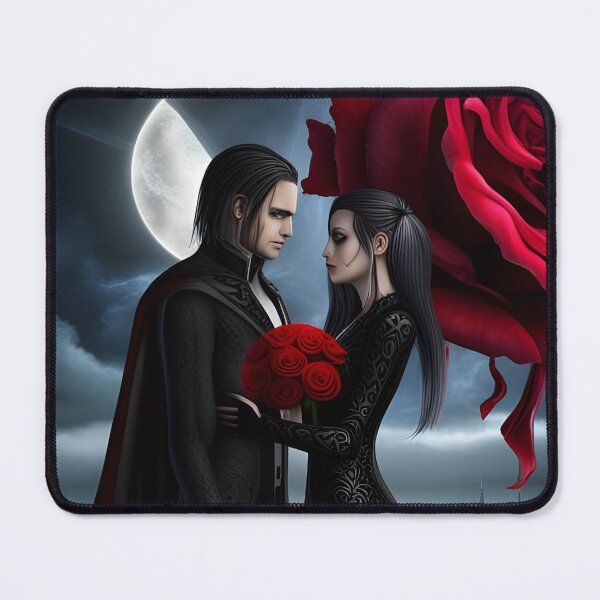 Item preview, Goth couple designed and sold by GothicRubette.