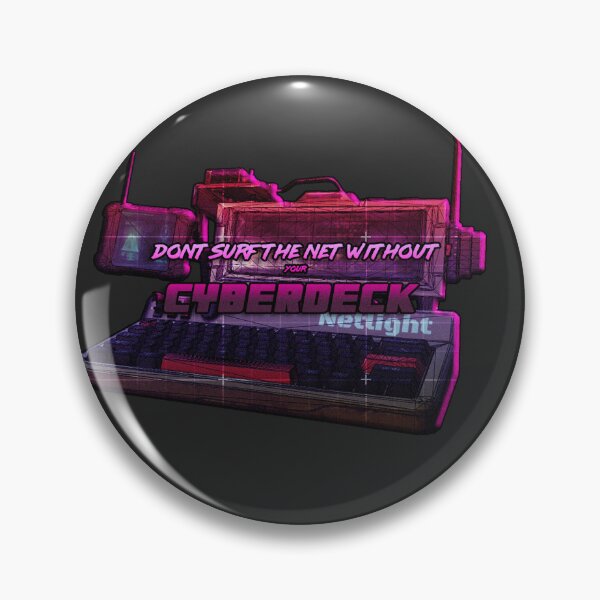 Item preview, Don't Surf the Net without CYBERDECK designed and sold by Neon-Bazaar.