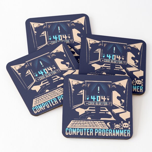 Item preview, Error 404 Code Blue for Programmer designed and sold by HaileyLow.