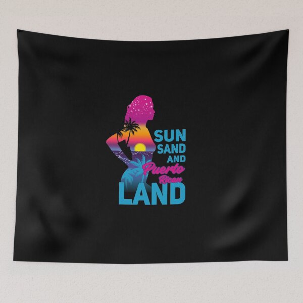 Item preview, Sun, Sand and Puerto Rican Land - Puerto Rico design designed and sold by obedtheartist.