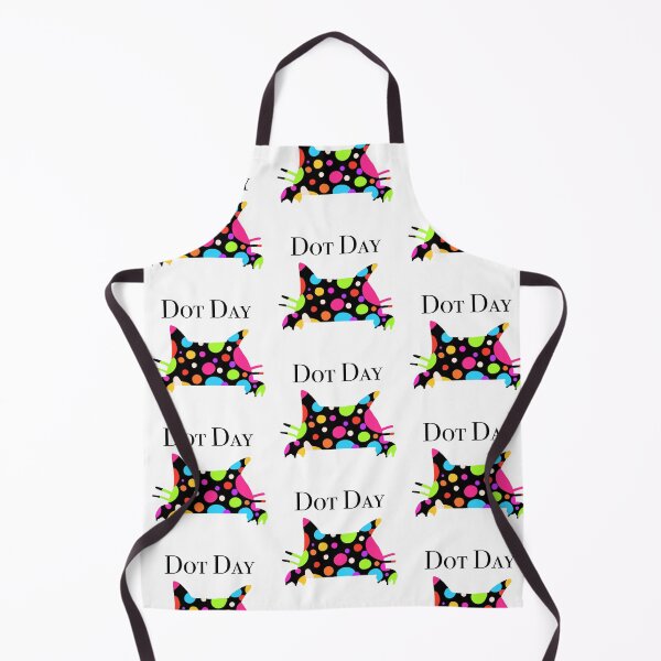 Item preview, Happy Cat Dot Day Tee Shirt and Sticker Design by ZeesDesign on Redbubble designed and sold by ZEESDESIGN.